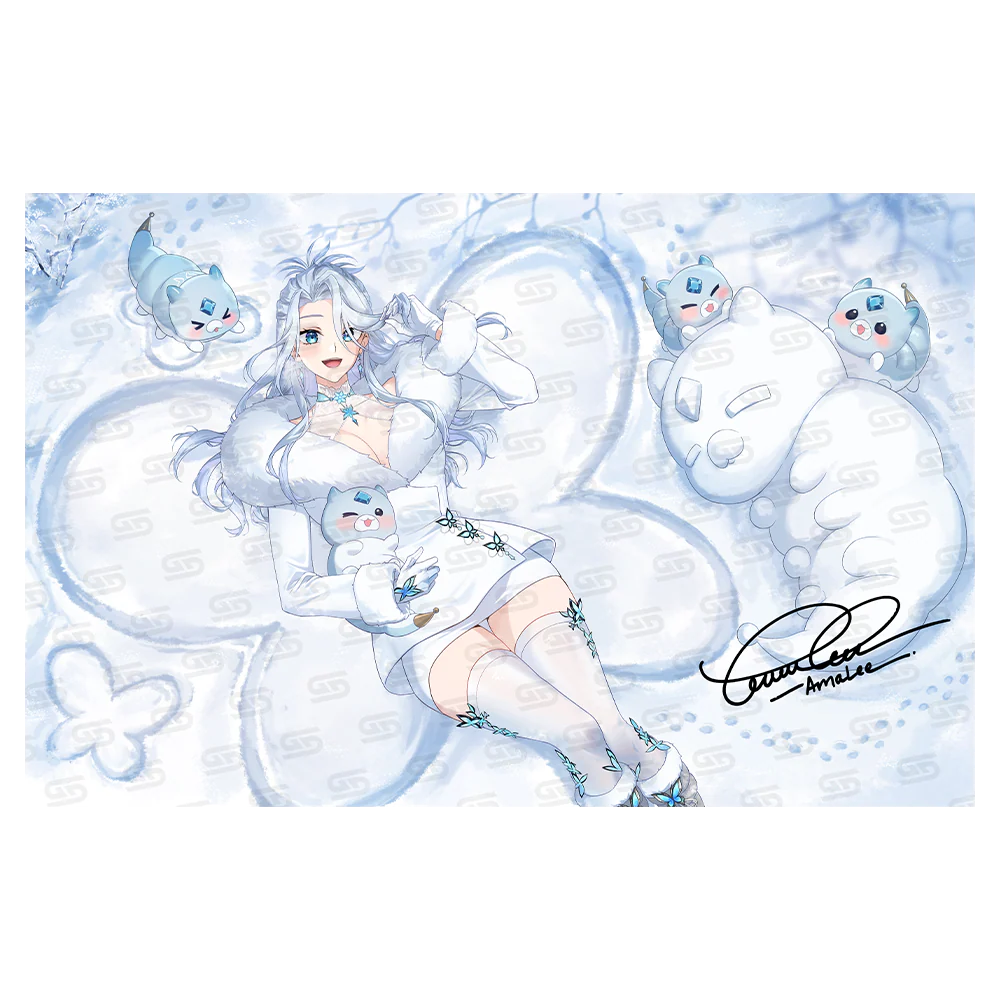 AmaLee & Scufflings: Snow Angels - Signed Poster - Image 2