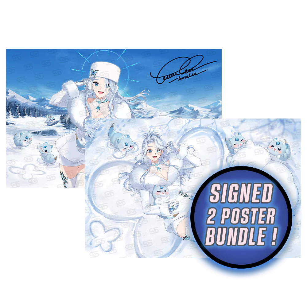 AmaLee & Scufflings: Signed Poster Bundle - Image 2